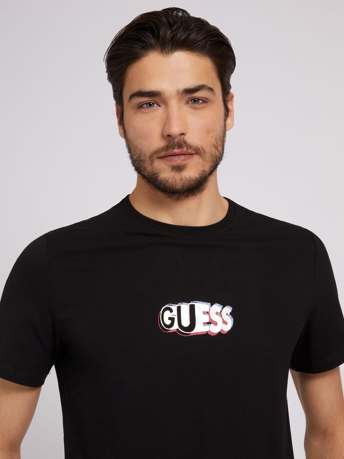 Guess - T-shirt z logo