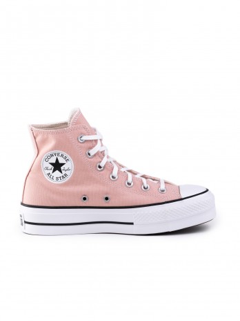 Converse - Trampki wysokie - różowe